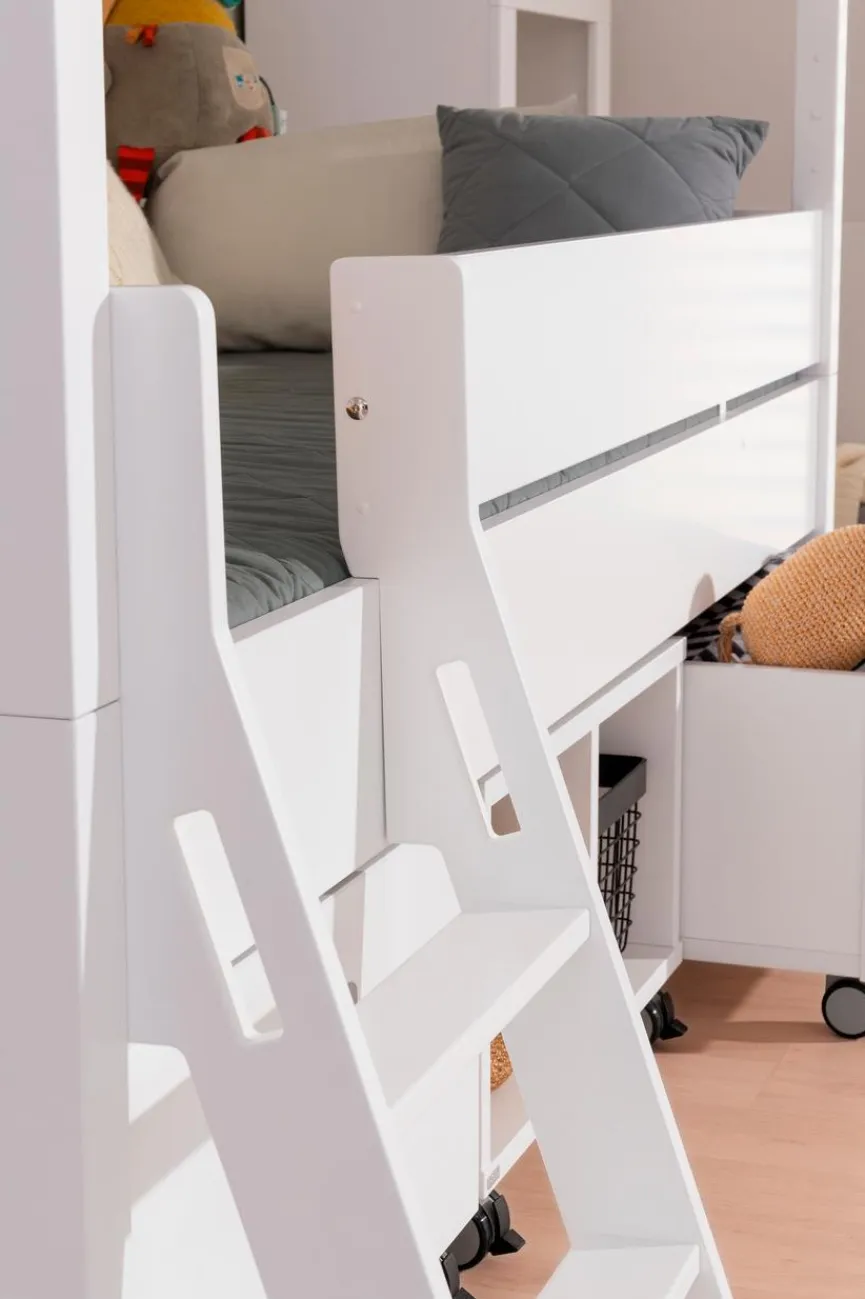 Clearance Paidi Etagenbett Tiny House 90 x 200 cm Weiß