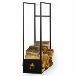 Online Spinder Design Feuerholzsammler Lumber Schwarz