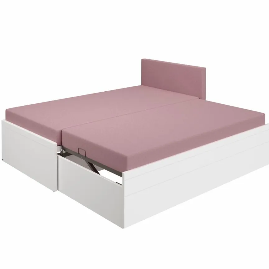 Outlet Paidi Funktionsbett Flynn 100 x 200 cm Rosa