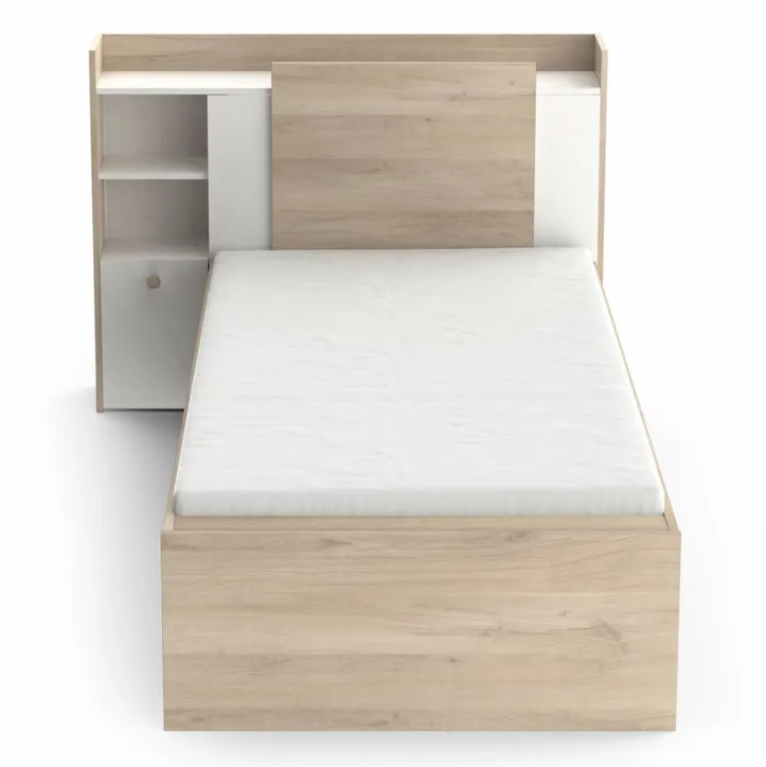 Clearance demeyere Funktionsbett Life 90x200 cm Eiche