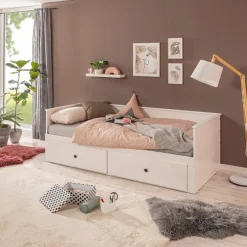 New Inter Link Funktionsbett Polina 90/180x200 cm Weiß