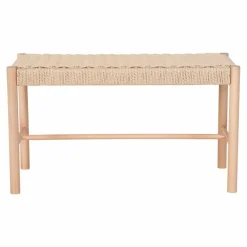 New Garderobenbank Abano Braun