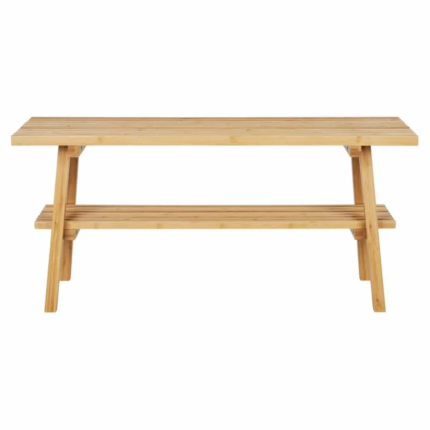 Garderobenbank Ember Bambus