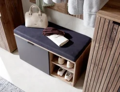 Clearance Innostyle Garderobenbank Linea Eiche