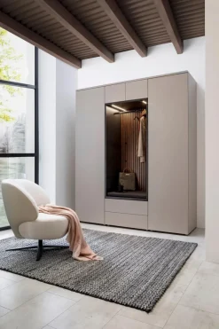 Discount Wittenbreder Garderobenkombination Castello Grau