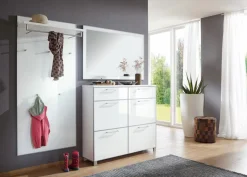 Outlet Voss Möbel Garderobenkombination Santina Weiß