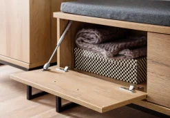 New MCA Garderobenkombination Toledo Eiche