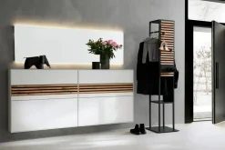 Clearance SCHÖNER WOHNEN-Kollektion Garderobenkombination Yonna Weiß