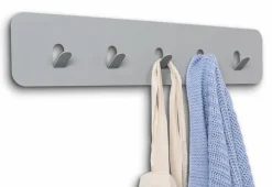 New Garderobenleiste Tilly Grau