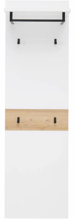 New Innostyle Garderobenpaneel Memphis Weiß