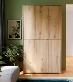 FORTE Garderobenschrank Alice Springs Eiche