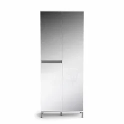 New Garderobenschrank Genio Weiß / Hochglanz