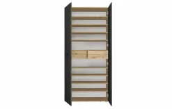 Clearance Garderobenschrank Leon Anthrazit