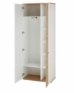 Online Innostyle Garderobenschrank Signo Weiß / Eiche