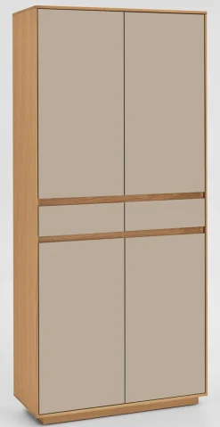 Best Voss Möbel Garderobenschrank V100 Sand