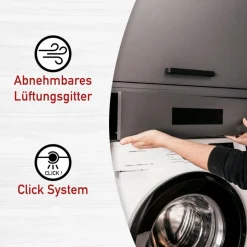 Clearance Inter Link Geräteschrank Galleria Anthrazit