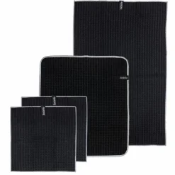 Clearance ladelle Geschirrtuch Küchen-Set Mega Waffle 4tlg. Grau