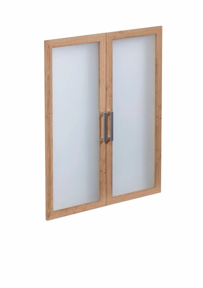 FMD Glastüren-Set Calvia Alteiche