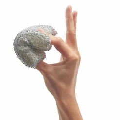 Hot WMF Glänzerkissen Lurex 3tlg. Silber