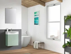 Clearance Gästebadmöbel-Set Mini50s Verde