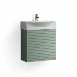 Clearance Gästebadmöbel-Set Mini50s Verde