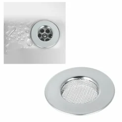 Clearance Haarfangsieb Ø 7,5 cm Silber