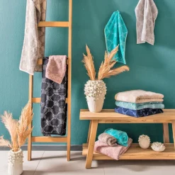 Clearance JOOP! Handtuch Cornflower 50 x 100 cm Schwarz