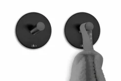 Discount Zack Handtuchhaken Peco 2er-Set Schwarz