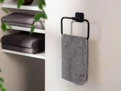 Online WENKO Handtuchring Porto Schwarz