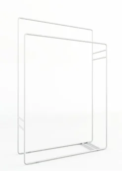 Discount Metallbude Handtuchständer Delaya Weiß