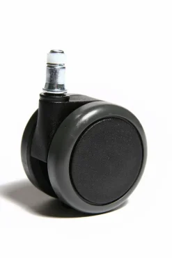 New TopStar Hartbodenrollen 5er Set Schwarz