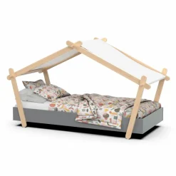 demeyere Hausbett Lodge 90 x 200 cm Grau