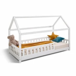 Online Hausbett Tallinn 120 x 200 cm Weiß