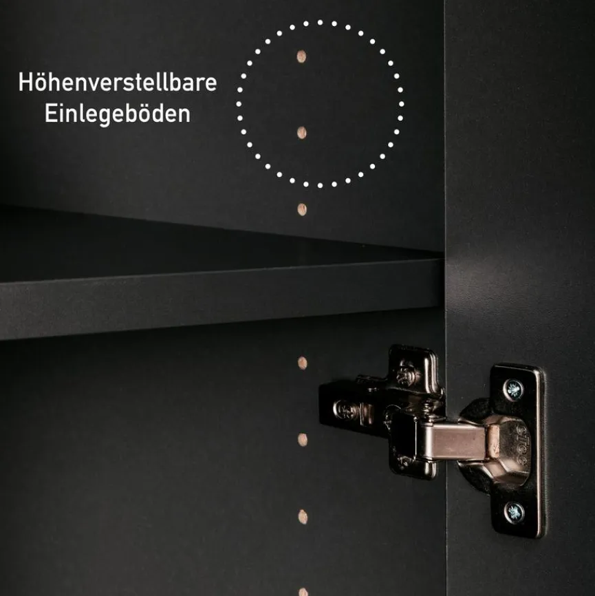 Sale Inter Link Haushaltsschrank Galleria Anthrazit