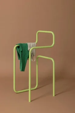 Online Metallbude Herrendiener James Grün