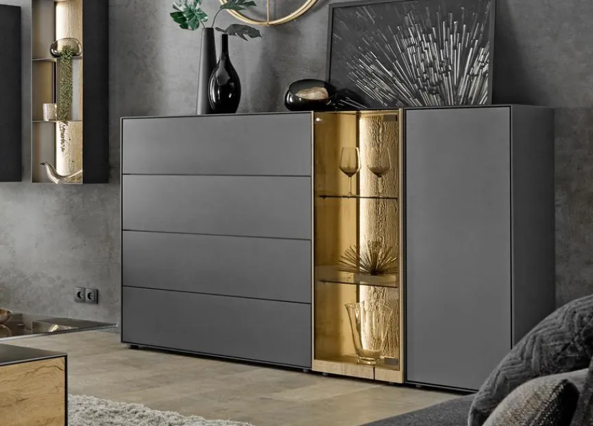 Hot Musterring Higboard Trevio Anthrazit