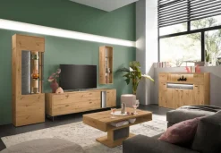 New set one by Musterring Highboard Deltona Eiche Artisan