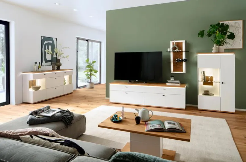 Outlet MCA Highboard Matadi Weiß