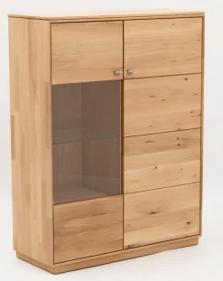 Online Boegner Highboard Alexandra Wildeiche Bianco
