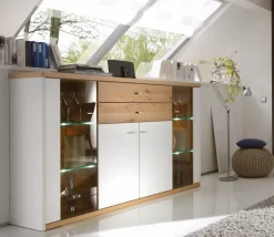 Hot Wehrsdorfer Highboard Andorra Weiß