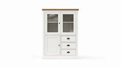 Outlet Stilreich Highboard Barreiro Weiß