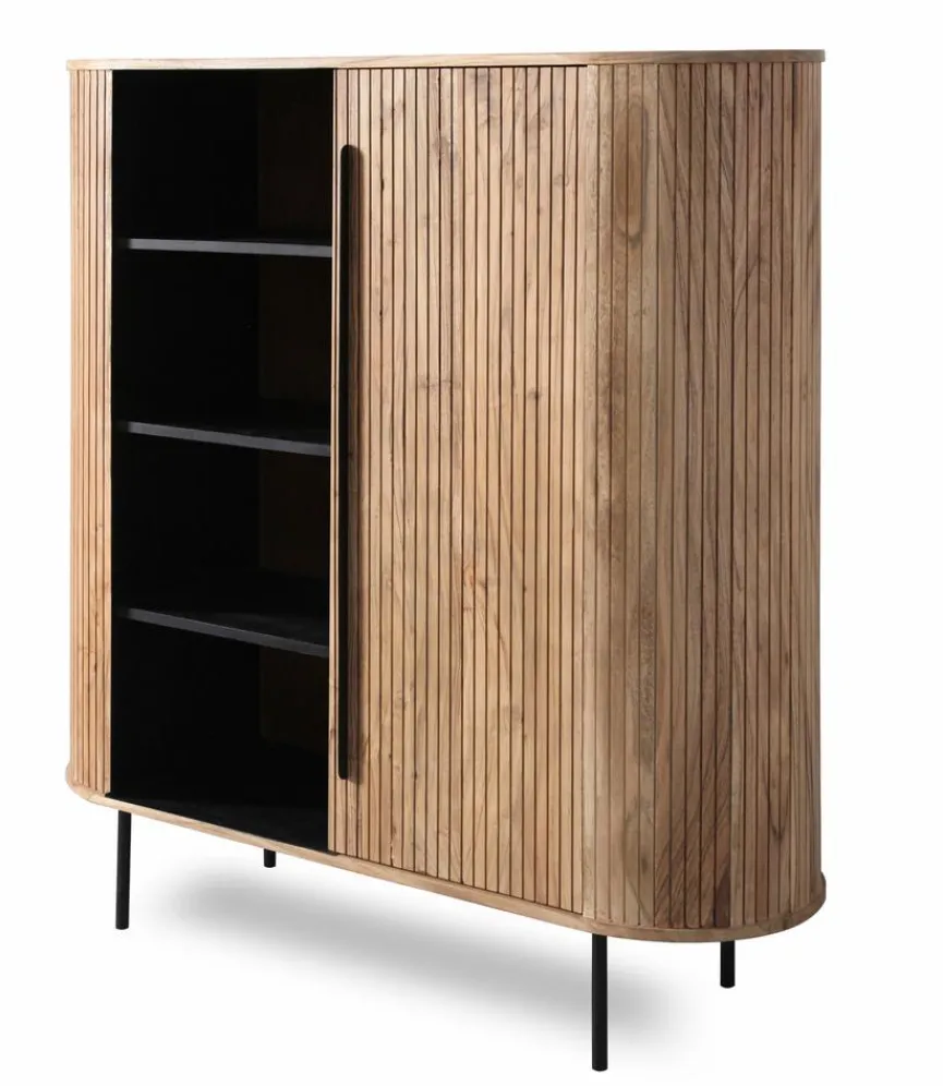 Clearance WOLFMÖBEL Highboard Bronx 4477 Akazie