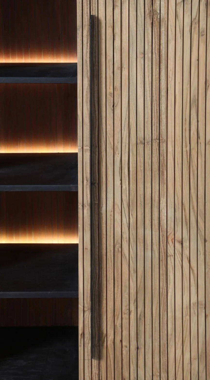 Clearance WOLFMÖBEL Highboard Bronx 4477 Akazie