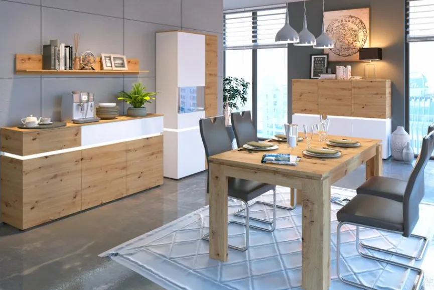 Best Wójcik Highboard Luci Weiß