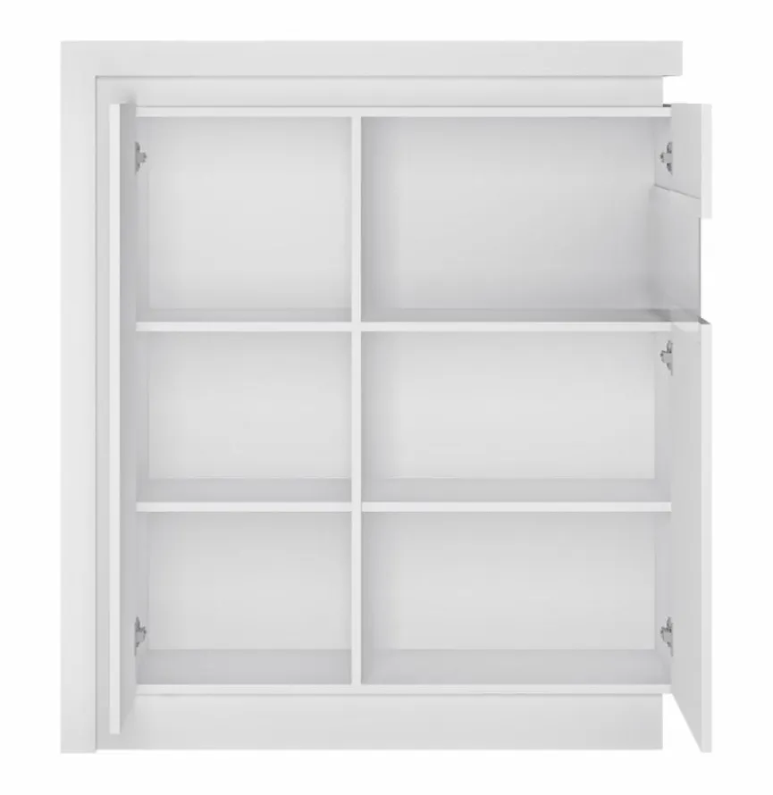 Discount Wójcik Highboard Lyon Weiß