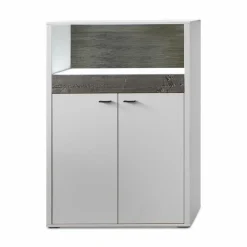 New IDEAL Wohnen Highboard Manchester Weiß