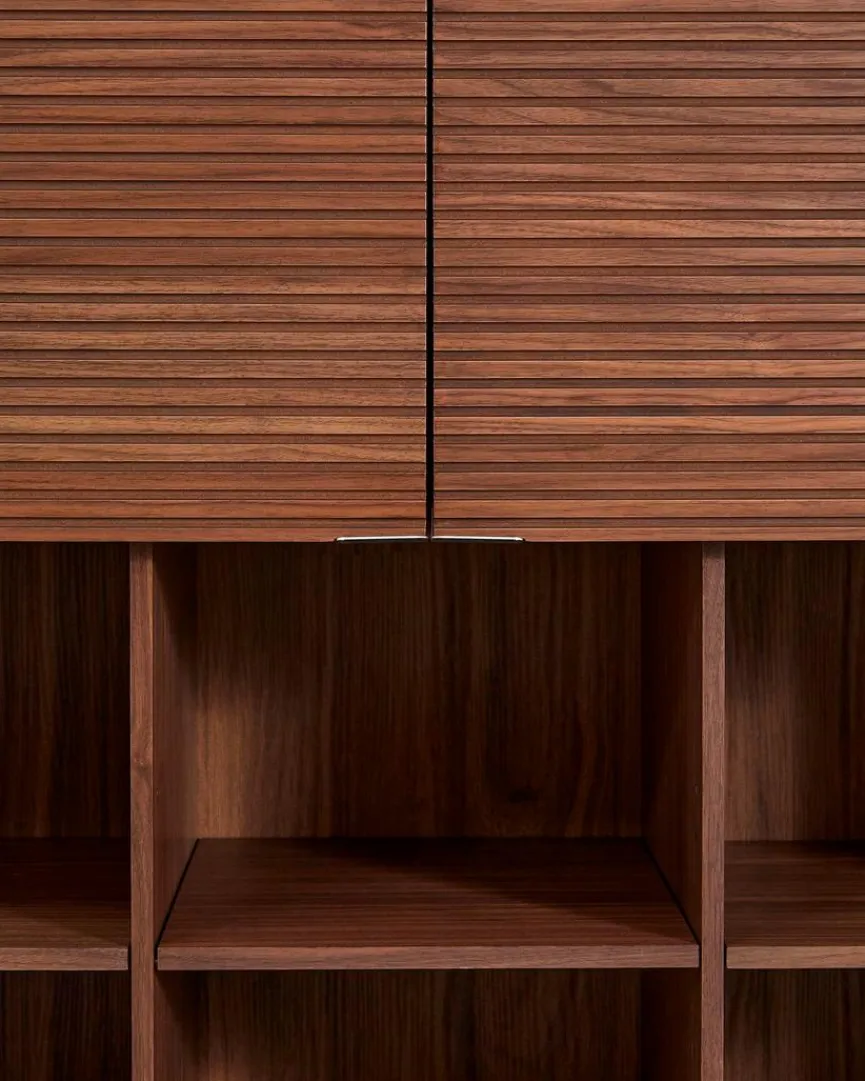 Clearance Kave Home Highboard Norlen Nussbaum