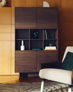 Clearance Kave Home Highboard Norlen Nussbaum