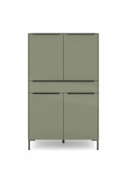 Online set one by Musterring Highboard Reno Olivgrün