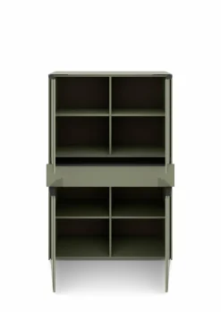 Online set one by Musterring Highboard Reno Olivgrün